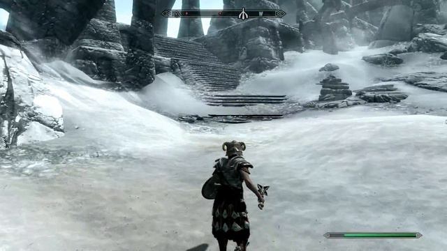 ♦ Skyrim ♦ Vu à la 3ème personne : Graphismes [HD 1080p] - GamePlay-FR