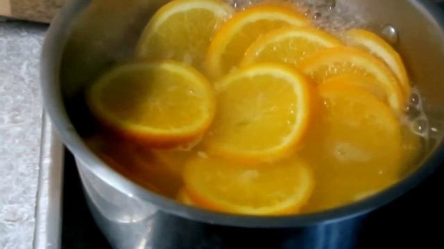 Апельсины в шоколаде