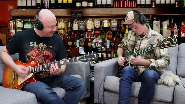 Jam Session #44 - 1960 Gibson Les Paul Burst VS 1957 Gibson Les Paul Custom