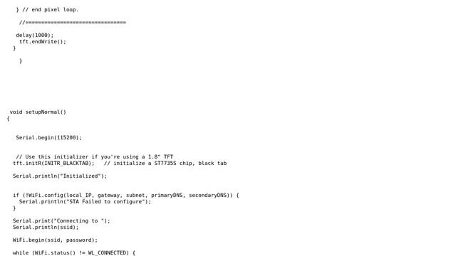 Arduino: How To Convert Jpeg Byte Stream Into Jpeg Image And Display On 1.8 Inch TFT Display?