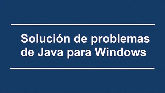 PhET Tips Rápidos: Solución de problemas con Java en Windows