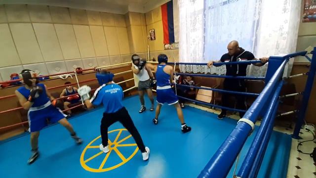 Матчевая встреча с боксерами г.Ялта и Первомайским 31.10.2020 Моисеев Максим