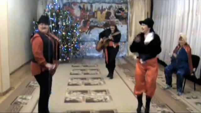 Цыганский танец. Взрослый персонаж.