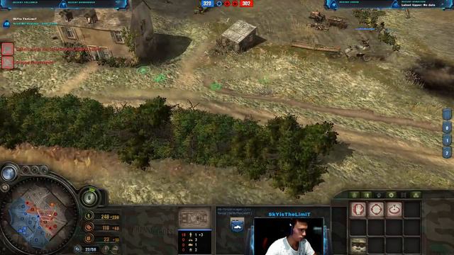 Company Of Heroes 1 Tournament SkYisTheLimiT vs Kaos