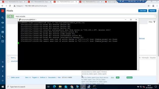 TBZ06-AL02 - Instalação do Zabbix Agente no servidor Windows.