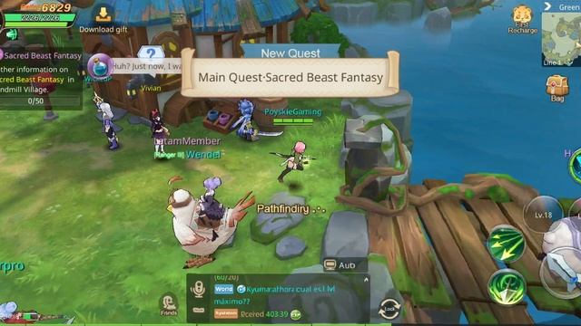 Guardians Of Cloudia [Beta] Gameplay