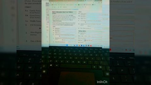 Заповнення паперовоі форми TPS. I-821 форма. #tps #ю4ю #u4u