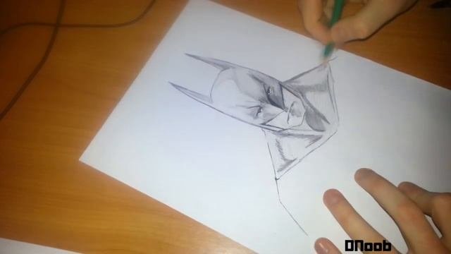How to Draw Batman  Как нарисовать Бэтмена