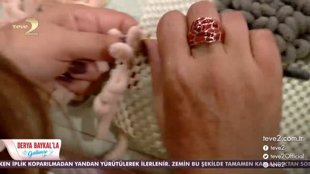 Derya Baykal'la Gülümse: İlmeklemece Tekniğiyle Paspas Yapımı