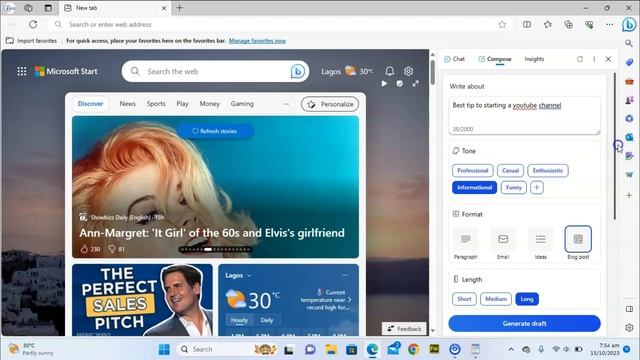 How To Use Bing Ai Compose
