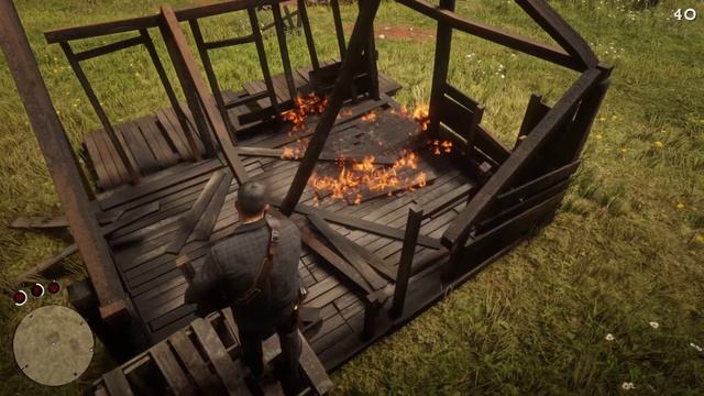 MOLOTOV COCKTAIL IN RED DEAD REDEMPTION 2 !!!