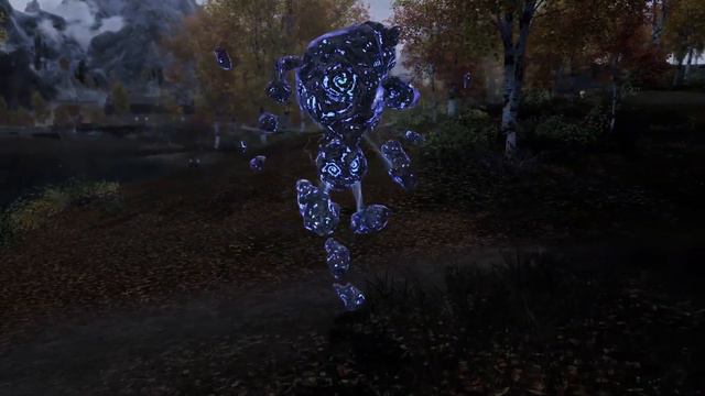 Glowy Storm Atronach - Skyrim Mod Showcase