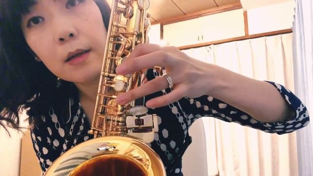 アルトサックス フラジオ ソソ♯ラのスムーズな運指