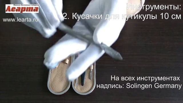 Маникюрный набор Dovo Solingen 813066