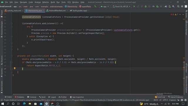 How to create Camera Application | How to fix Camera2 Depreciation Android Studio | CameraX