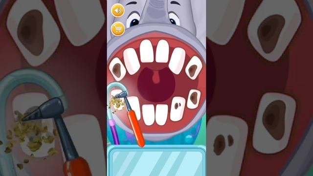 Fix the holes  Zoo Dentist: Kids Doctor Games
