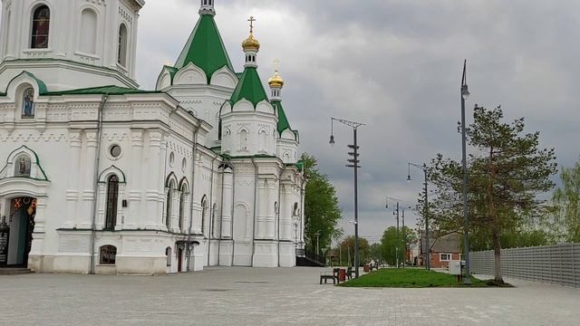 Егорьевск. Собор Александра Невского - самый большой храм города.