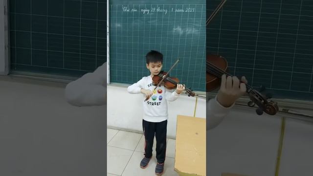 Franz Wohlfahrt Op.45 Violin Etude no. 4 from Book 1 by @DươngTríDũng