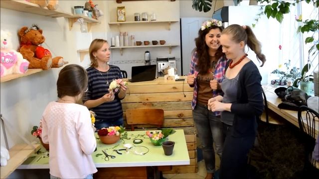 Мастер класс по флористике Сумы