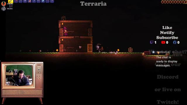 Terraria; Calamity! Testing some mods and bosses, Llama and Anklebiter trying out new stuff in Ha…