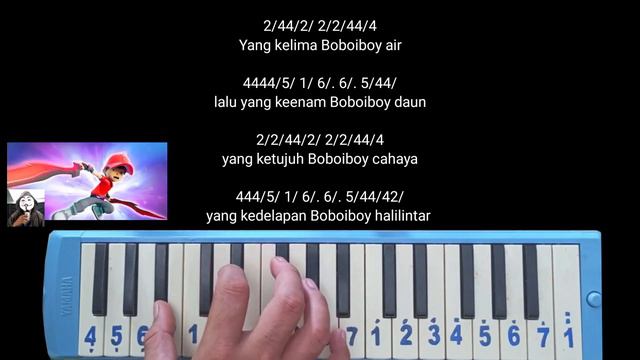 Not Pianika Kuasa Boboiboy Elemental Versi DJ Bagaikan Langit di sore hari