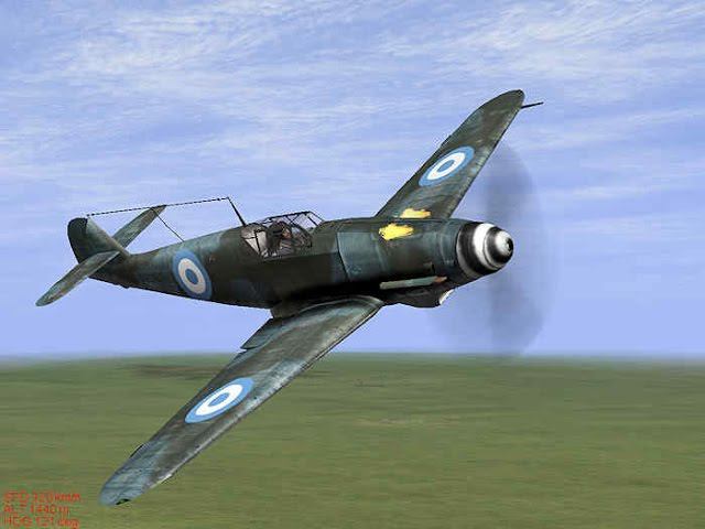 Вечерний вылет на BF 109 F4 в Ил 2 Штурмовик 4.13 Rc04m (сервер VINNI PUH SERVER)