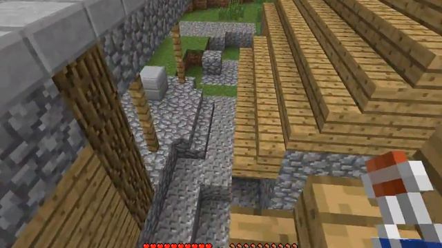 выживание в minecraft-009 серия-(где лазурит там и алмы)