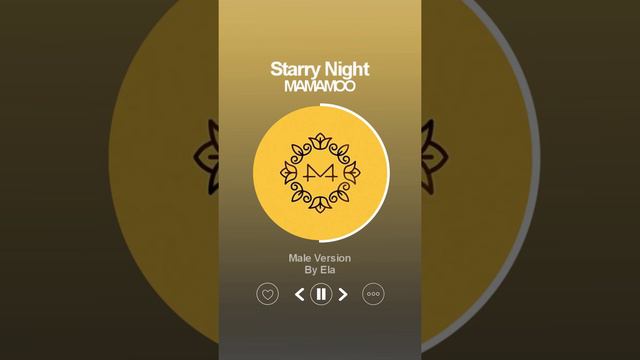 [MALE VERSION] MAMAMOO - Starry Night