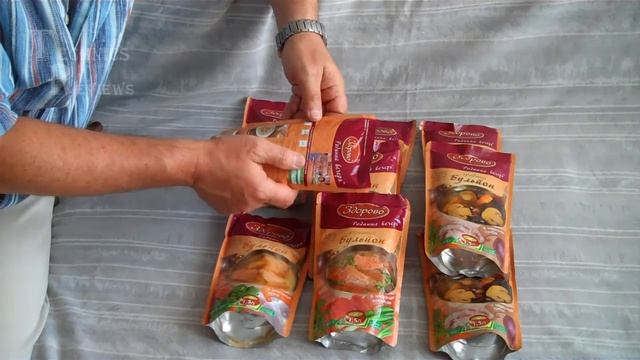 Вскрытие посылки с новой продукцией фабрики Здорово