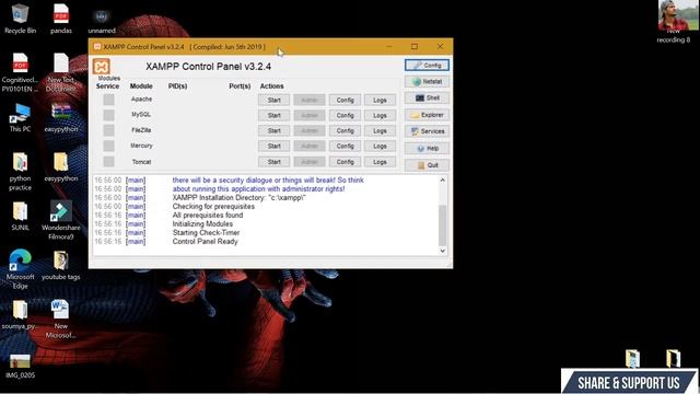 How to install free wordpress on windows 10 | local computer | wordpress |XAMPP| hosting|local| 202