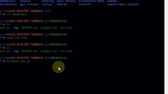 tutorial deface menggunakan #AOX#DEFACE#ON#LINUX#/TERMUX