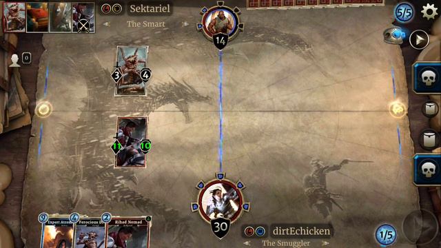 The Elder Scrolls Heroes of Skyrim Online Match #2