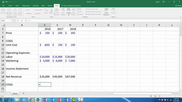 How to Build a Basic Financial Model in Excel