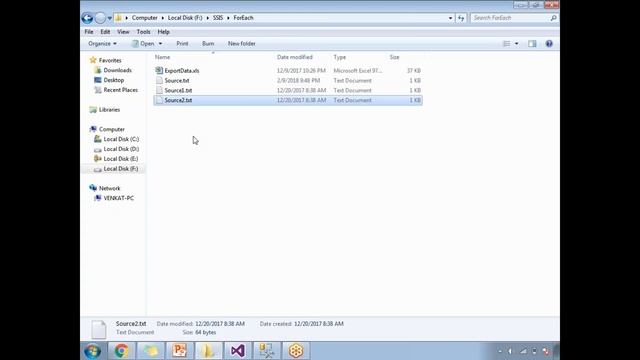 Foreach Loop Container in SSIS