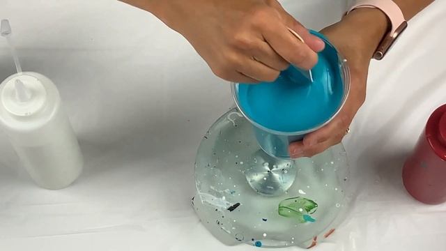NEW Colored Pearl Cell Recipe & Paint Mixing Demo PLUS Bonus Pour | Acrylic Pour Tutorial