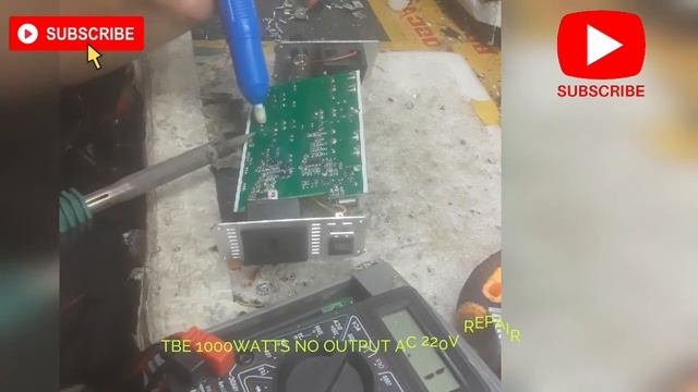 TBE 1000W 12V Inverter Repair