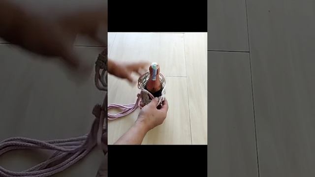 Бутылочница. Bottle bag. Макраме.