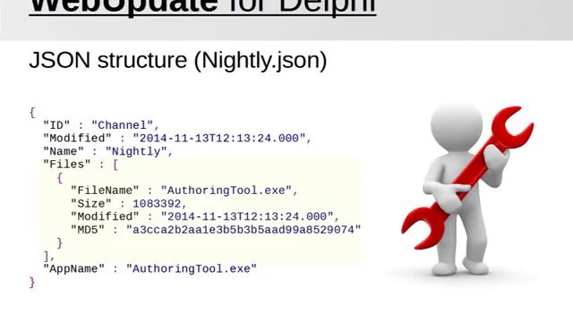 "WebUpdate" for Delphi