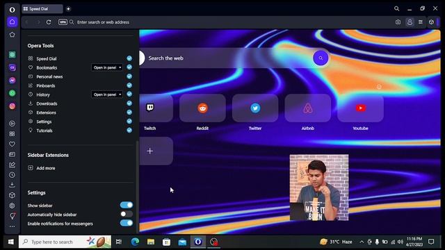 Opera One Review : The New AI Web Browser