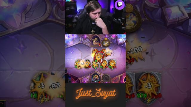 Встреча с fritterus 2.0  #just_svyat #stream #twitch #hsbg #hs #shorts