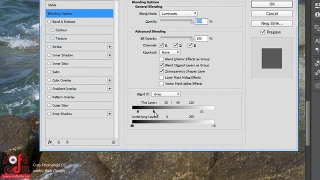 Sharpen for web, Curs Adobe Photoshop CC pentru Web Design, fragment Lectia 32