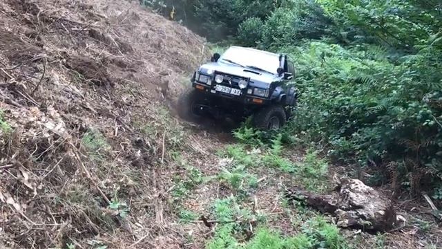 NISSAN TERRANO 1 SAS GR Y61 KZT 38/13/15 MAXXIS, OFF ROAD EXTREME, PASANDO TOCON CAMINO ESTRECHO 4X