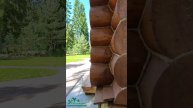 Конопатка сруба дома! Прекрасный рубленый дом в окружении величественных сосен, свежий воздух и дом!