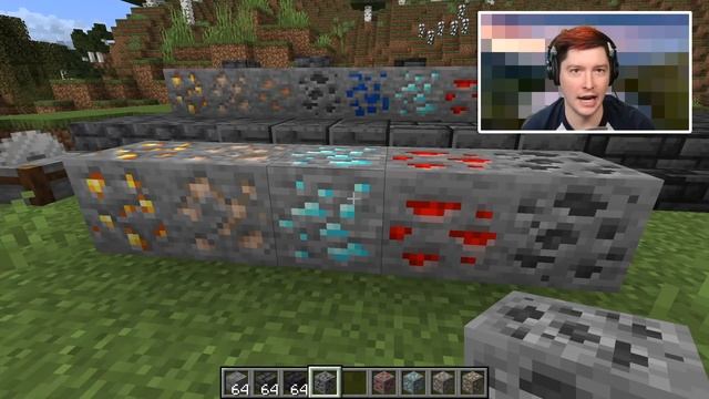 Minecraft Snapshot 21w07a NEW GRIMSTONE BLOCK and Ore Textures Changed!