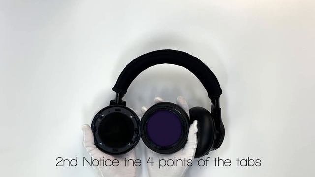 How to Replace Plantronics BackBeat PRO Headphones Ear Pads  Cushions  Geekria