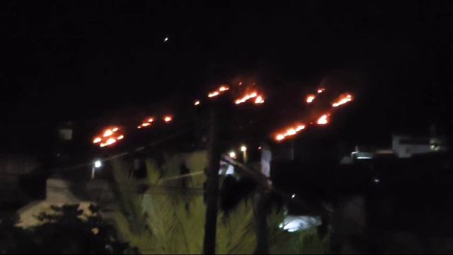 Израильтяне подожгли палестинские фермы в деревне Дейр-Баллут