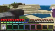 √animated rgb xp bar and rgb inventory mod for minecraft pe