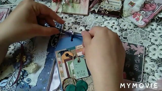 Новые штампы/обзор открыток и фотопапки