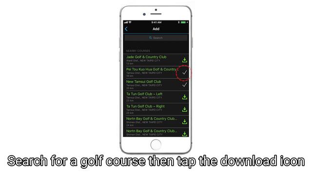 Tutorial - How to download Golf Courses with GCM
