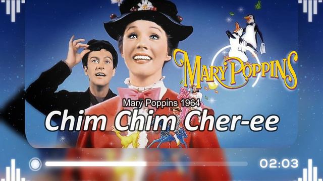 Music Box Chim Chim Cher-ee - Mary Poppins 1964 OST
